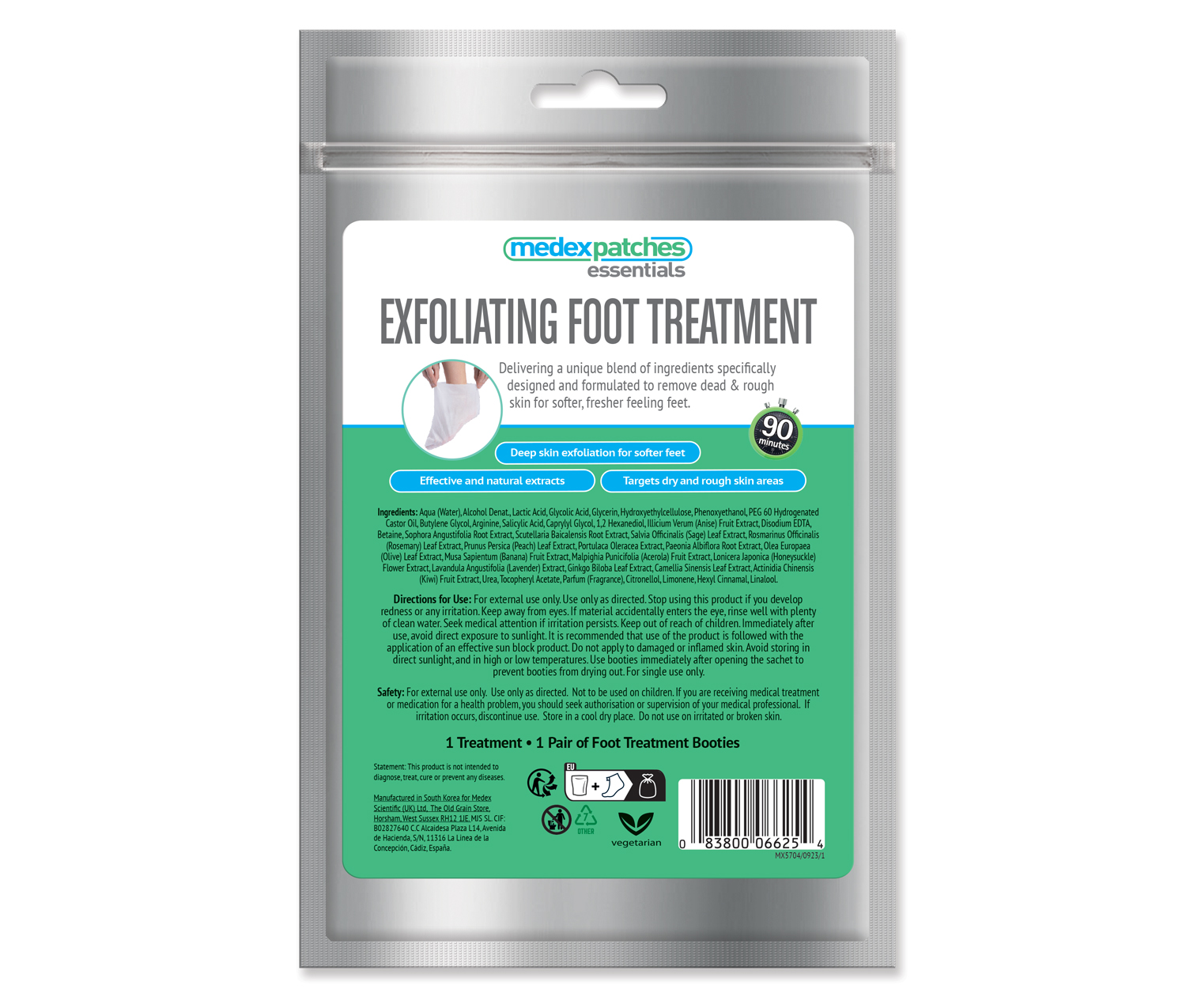 Medex Exfoliating Foot Treatment